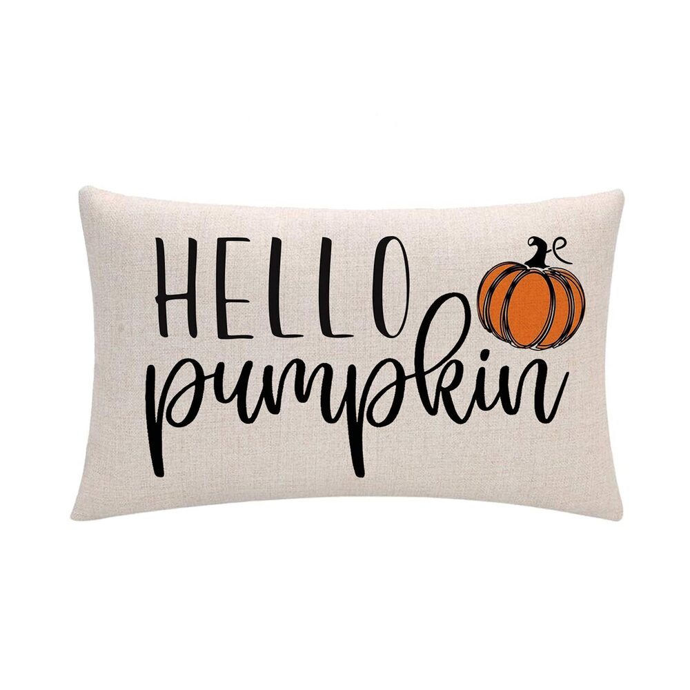 5439 Set of 2 It’s Fall Yall Throw Pillow Covers Autumn Harvest Hello - Picture 2 of 6